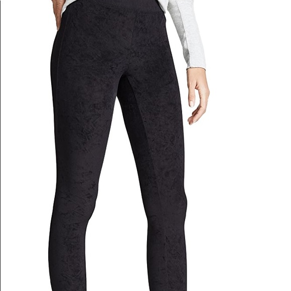 James Perse Mid-Rise Velvet Legging James Perse Mid-Rise Velvet Legging